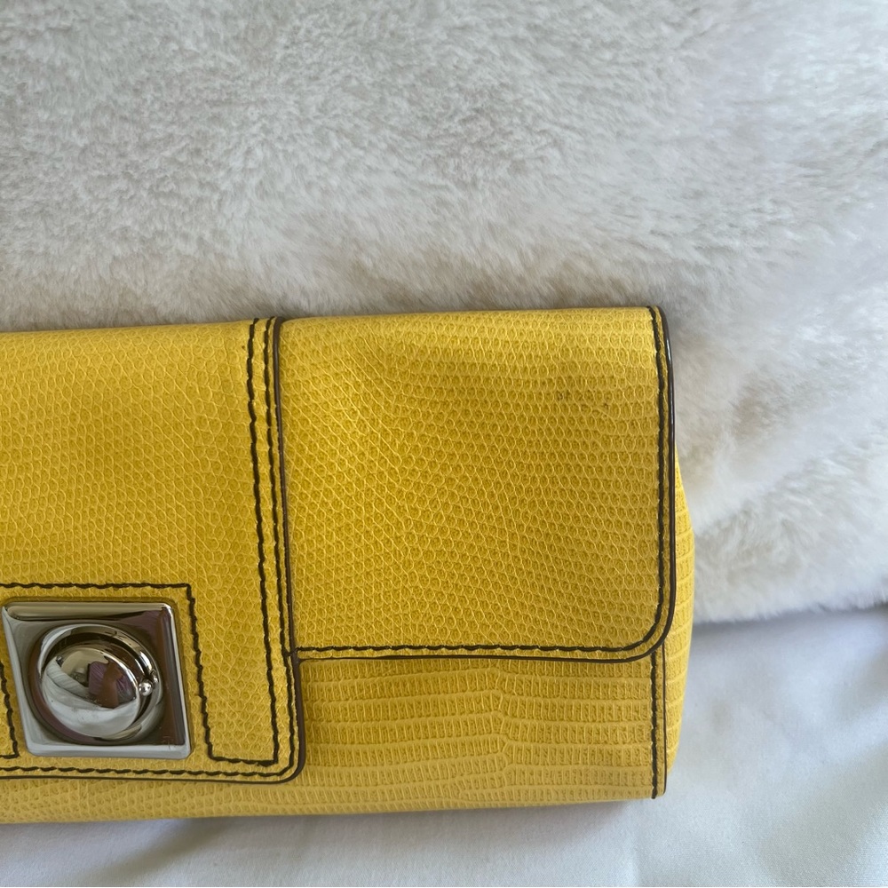 Yellow Banana Republic Clutch - Picture 2 of 10